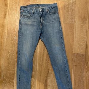 Levis 512 32x34 light wash jeans